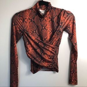 Topshop Snakeskin Long Sleeve! 🌹